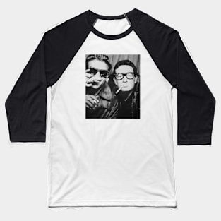 Buddy Holly And Waylon Jennings Baseball T-Shirt